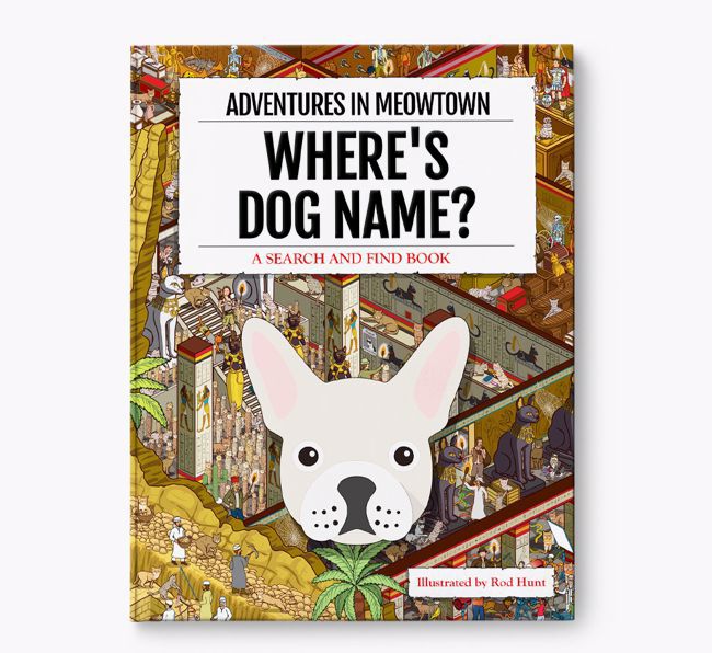 Personalised French Bulldog Book: Where's French Bulldog? Volume 2